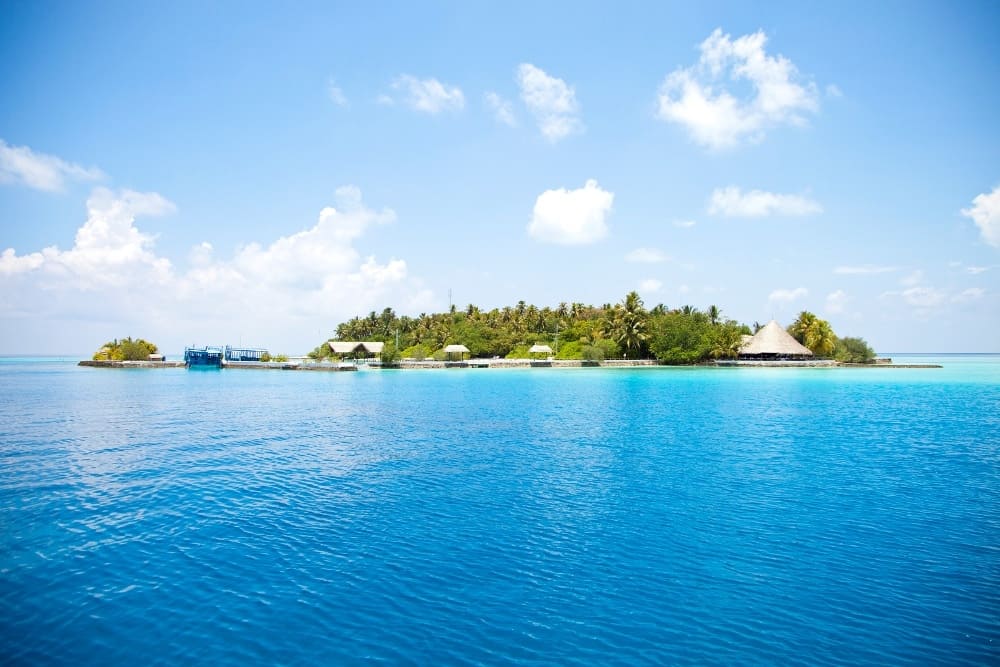 Malediven Insel Makunudu