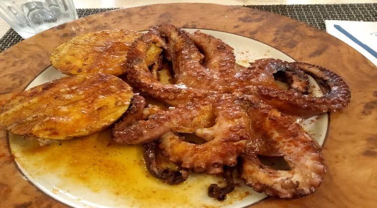 Pulpo im Casa Gallega