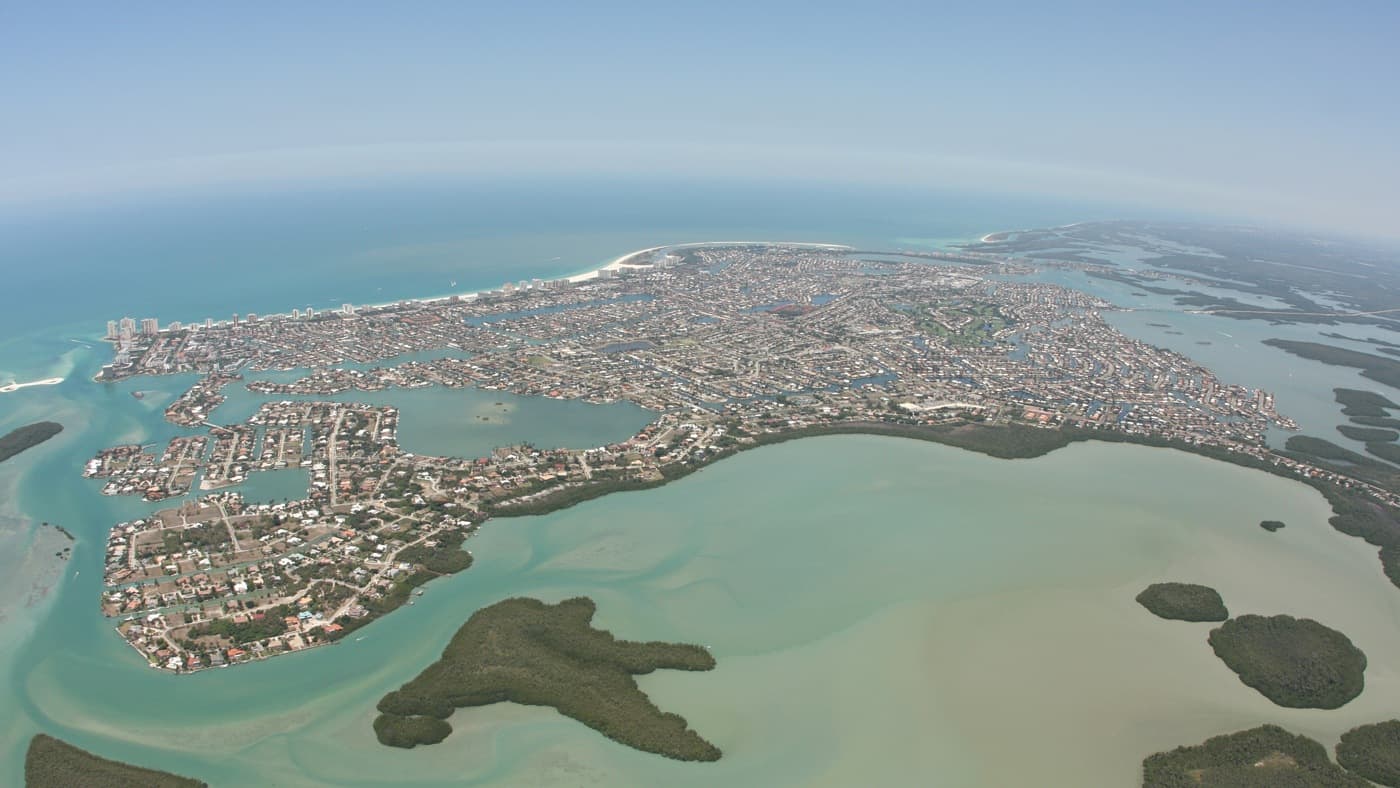 Marco Island von oben