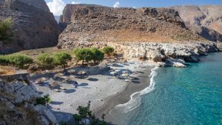 Ardena Schlucht Maramar Strand Kreta