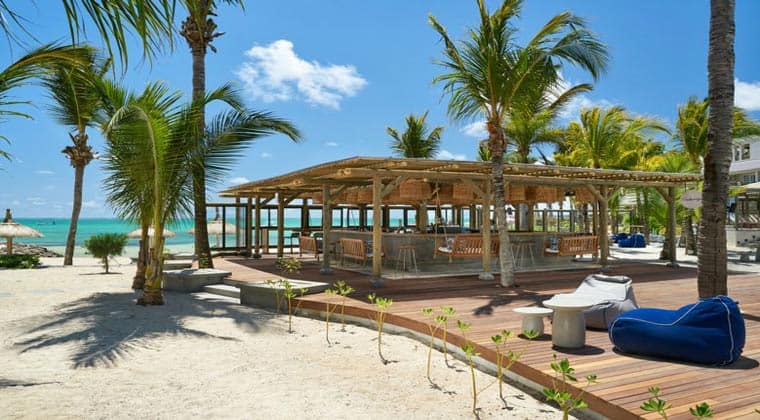 Mauritius Hotel Lagoon Attitude Bar direkt am Strand