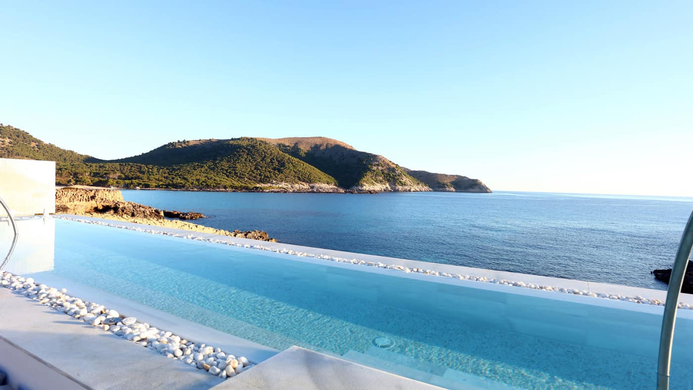 Sagenhaft! Der Ausblick vom Infinitypool des Mar Azul PurEstil Hotel & Spa