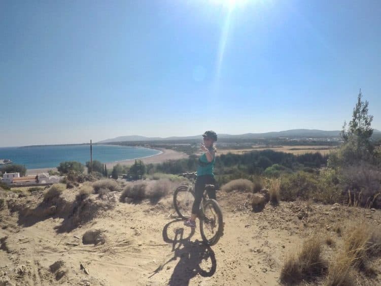 Ich habe mich für eine Mountainbiketour entschieden