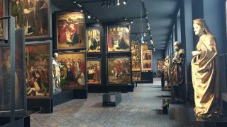 Das Nationalmuseum in Warschau mit historischer polnischer Malerei