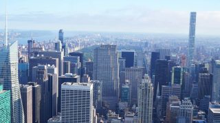 New York, Empire State Building, Blick zum Central Park