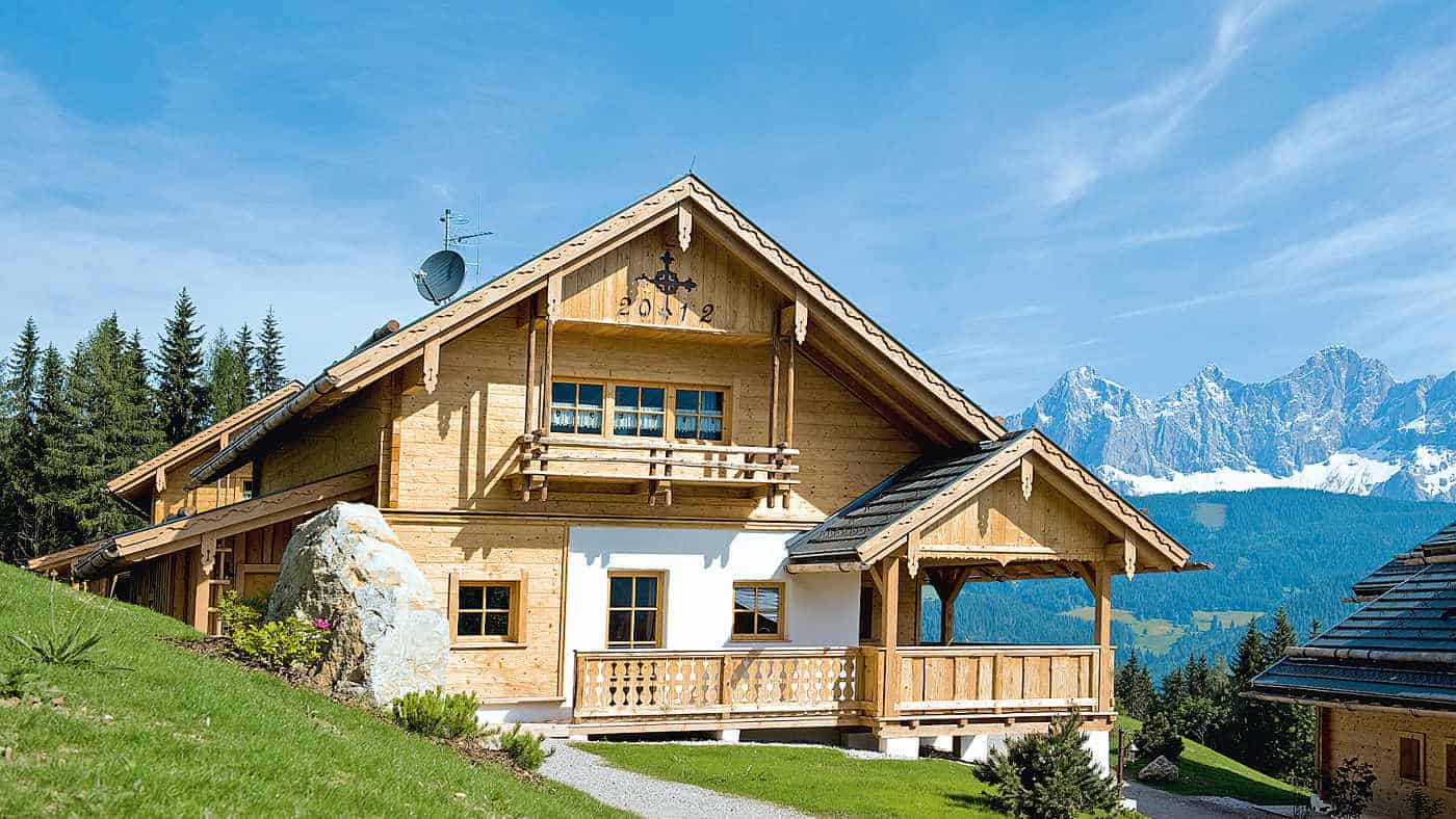 Ferienhausurlaub mit Hund in diesem modernen Chalet in der Region Schladming Dachstein