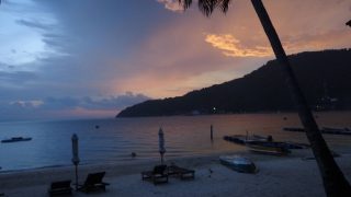 Perhentian Islands: Sonnenuntergang am Teluk Pauh