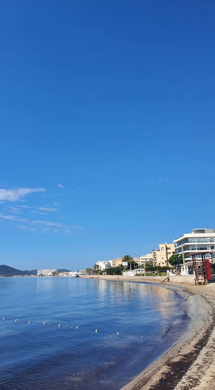 Spanien Ibiza Strand Playa d'en Bossa