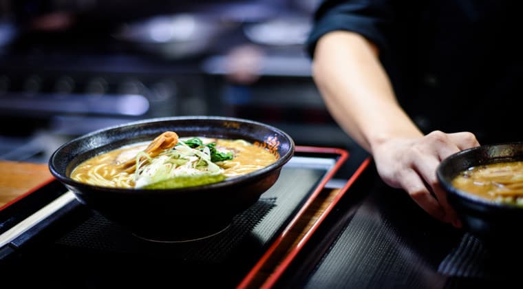 Typische Gerichte in Ramen Restaurants