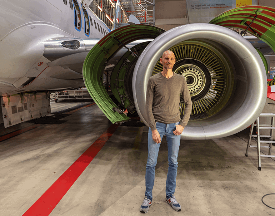 Winterwartung mit Ricardo Hintze Senior Manager TUI fly Technik