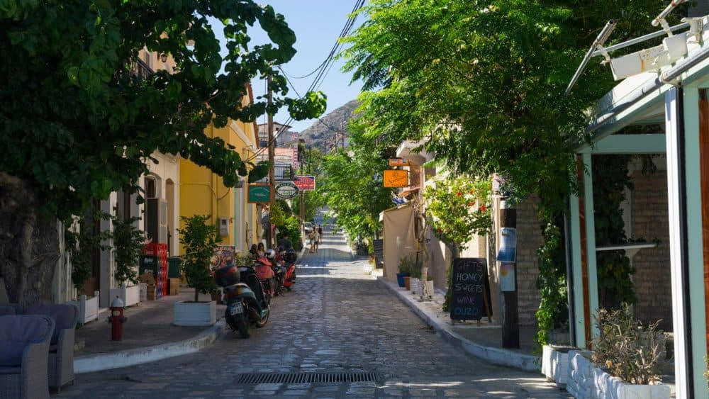 Die Straßen von Pythagório