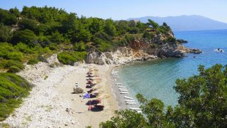 In meiner TOP 5 der schönsten Samos Strände: Tripiti Beach