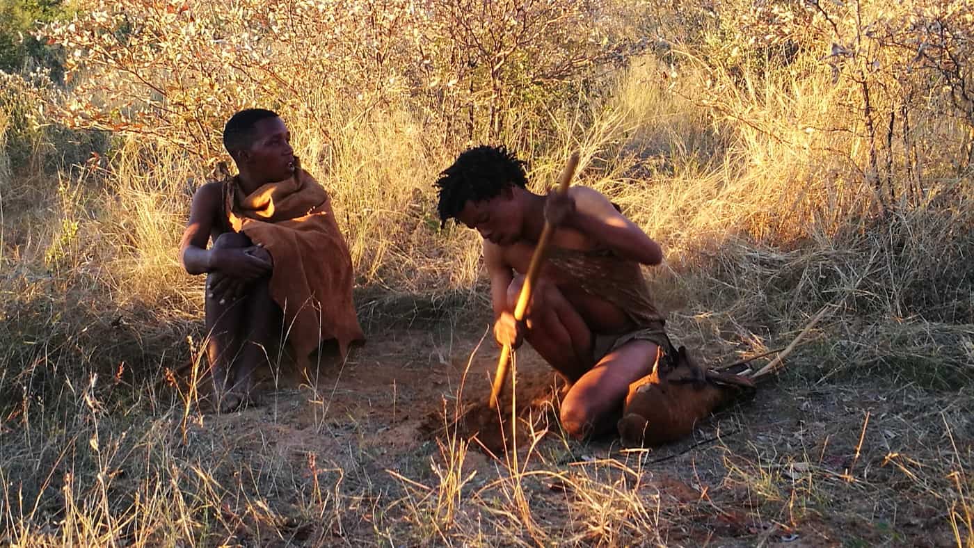Ein Besuch bei den San Buschmännern