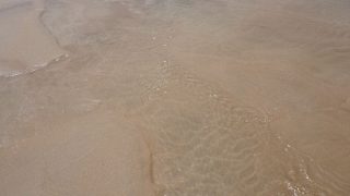 Feinster Sandstrand am Praia de Carcavelos