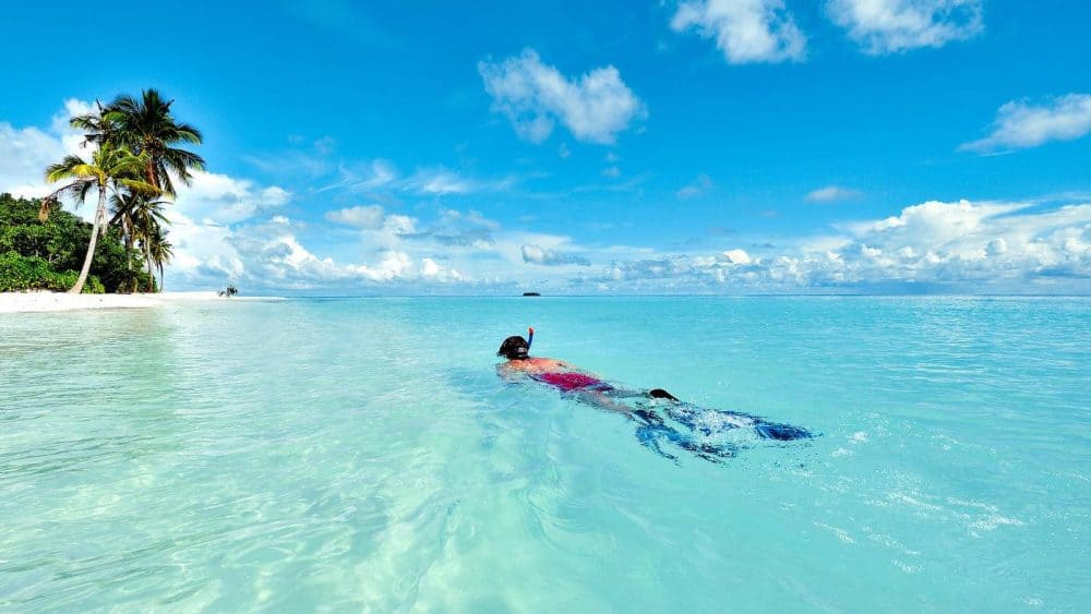 Ein eigenes Hausriff lädt zum Schnorcheln ein