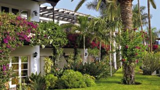 Top gepflegt: Die Gartenanlage des Seaside Grand Hotel Residencia