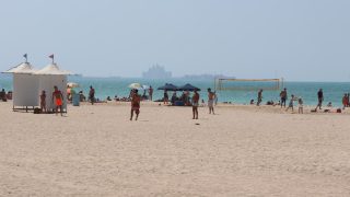 Perfekt zum Sporteln: Der Kite Beach in Dubai