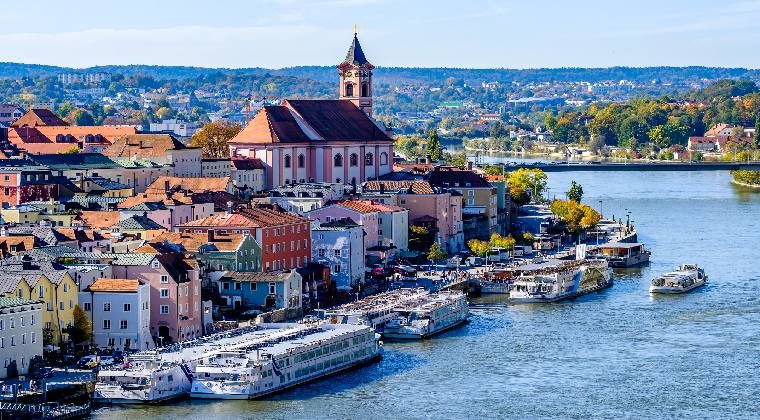 Passau Stadt am Wasser