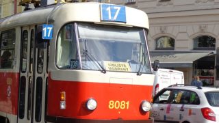 Die Straßenbahn gehört zum Stadtbild Prags!