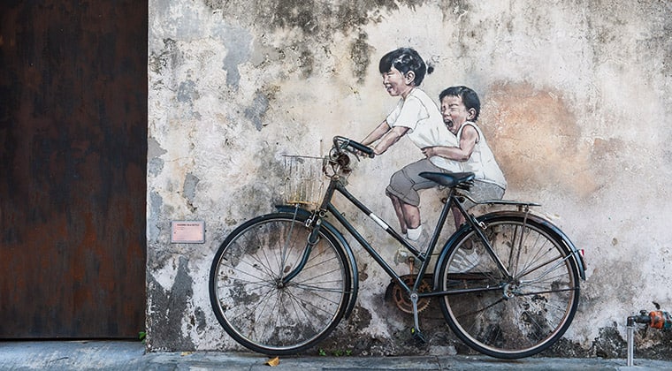 Streetart in George Town