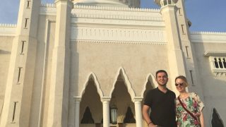 Trotzdem verirren sich nur wenige Touristen in das prachtvolle Sultanat