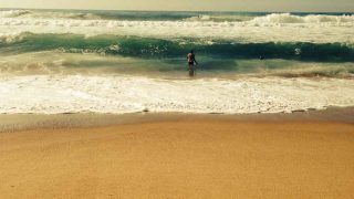 Zu den besten Surfspots Portguals gehört definitiv der Guincho Beach bei Lissabon