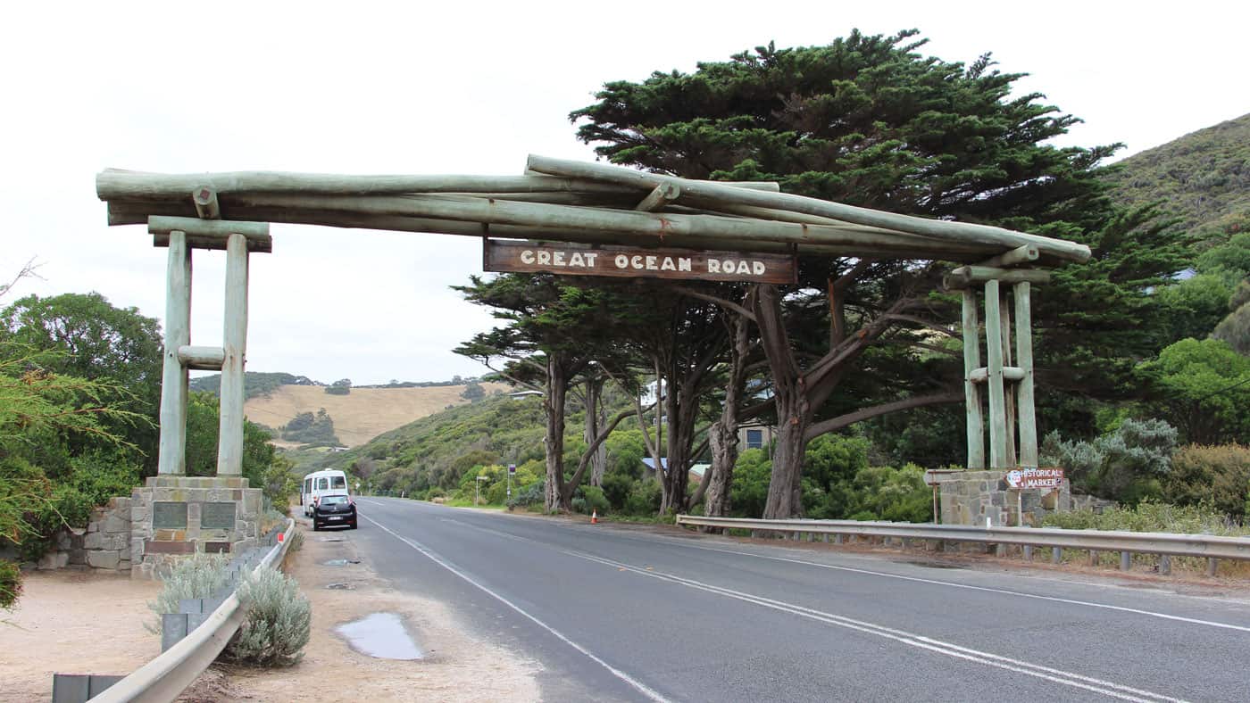 Torbogen der Great Ocean Road
