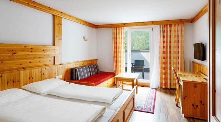 Wohnbeispiel Komfort Doppelzimmer Typ 2 im TUI KIDS CLUB Alpina Tirol in Österreich