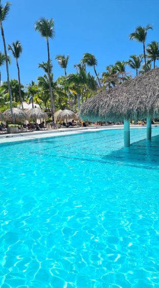 Pool im Hotel Grand Palladium Punta Cana Resort & Spa