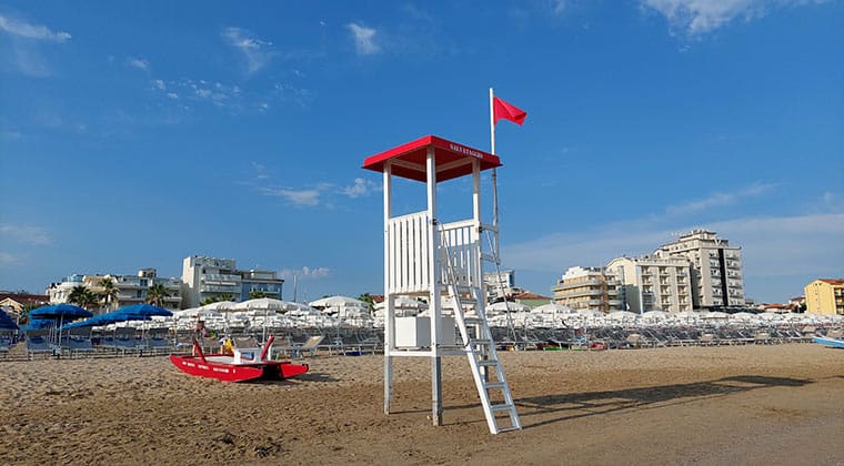 Italien Emilia Romagna Cattolica Beach