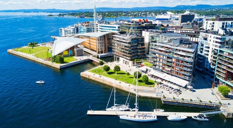 Hauptstadt und Hafenstadt - Oslo in Norwegen