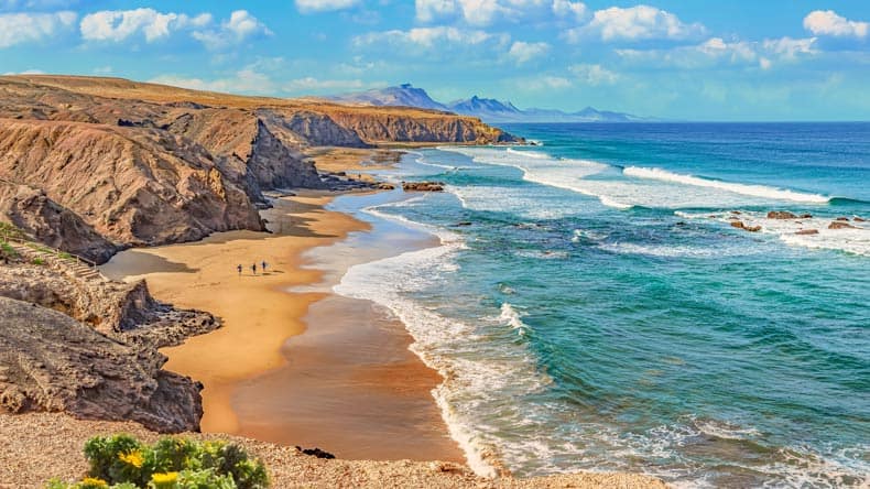 Kanaren, Fuerteventura Playa del Viejo Rey