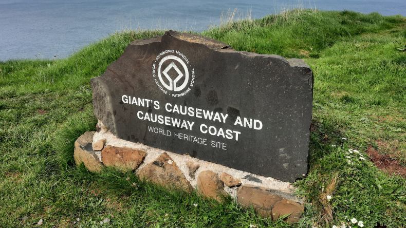 Giant´s Causeway in Nordirland ist seit 1986 eine UNESCO-Weltkulturerbestätte