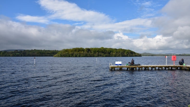 Blick auf den See Lough Erne im Zentrum Nordirlands.