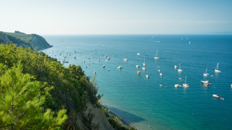 Bele Skale Beach Slowenien