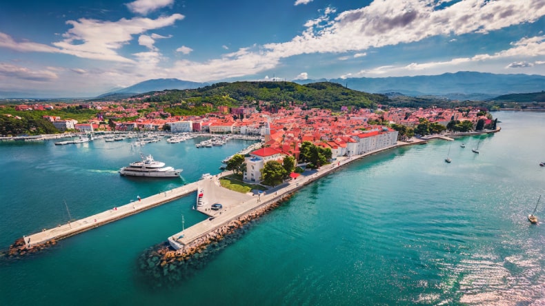 Koper Beach Slowenien