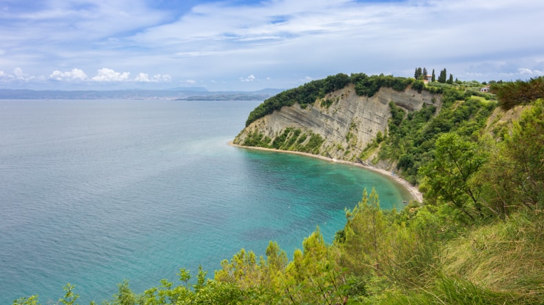 Moon Bay Beach Slowenien