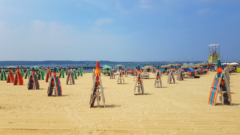 Portoroz Beach Slowenien