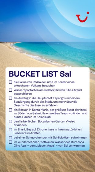Bucket List Sal