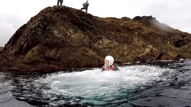 Coasteering in Port Gaverne