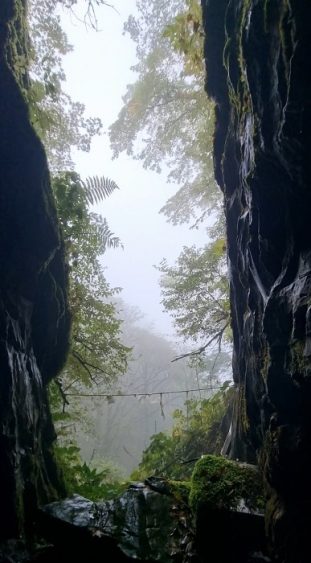 Berg Tsurugi auf Shikoku