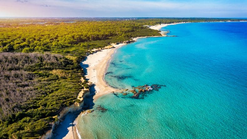 Apulien Strände: Baia die Turchi