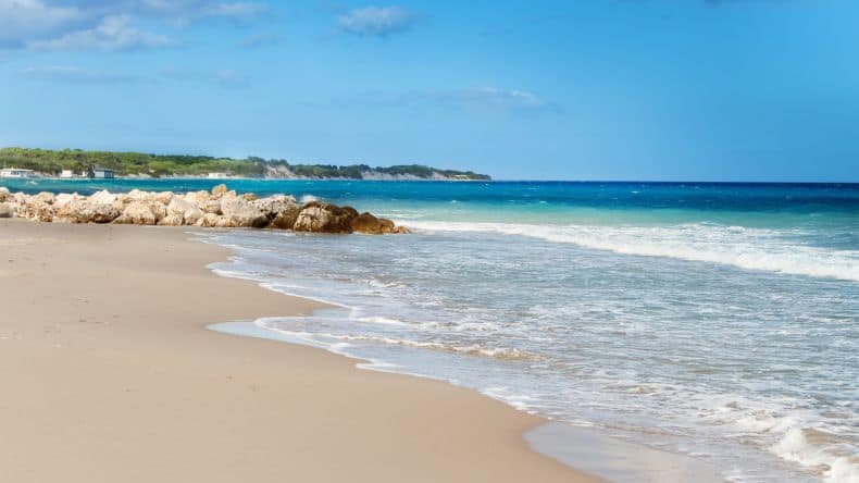 Apulien Strände: Spiaggia Alimini