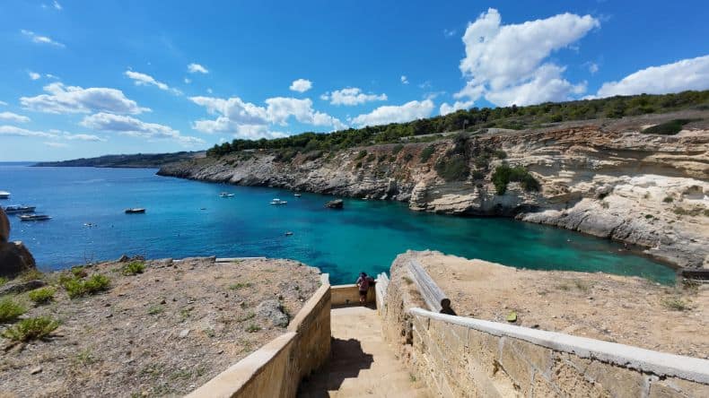 Apulien Strände: Spiaggia di Porto Miggiano