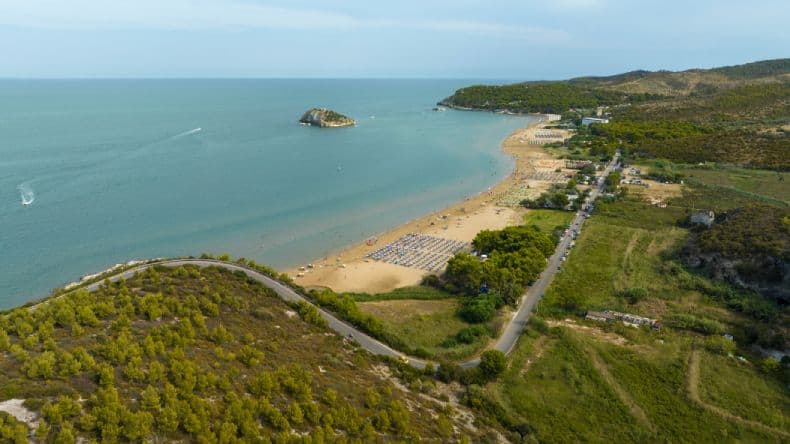 Apulien Strände: Spiaggia di Portonuovo