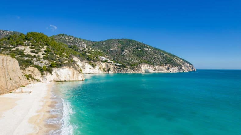 Apulien Strände: Spiaggia di Vignanotica