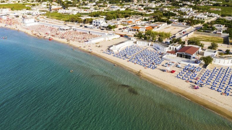 Apulien Strände: Spiaggiabella