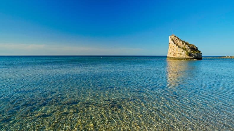 Apulien Strände: Torre Pali Salve