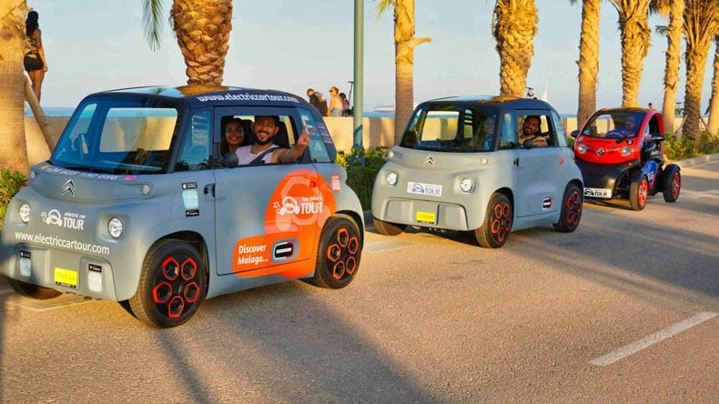 Elektroauto in Malaga