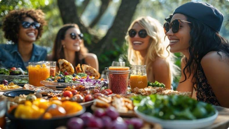 Veganer sind gerne Selbstversorger im Urlaub.